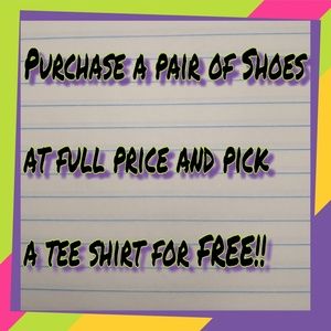 BOGO Shoes & T Shirt